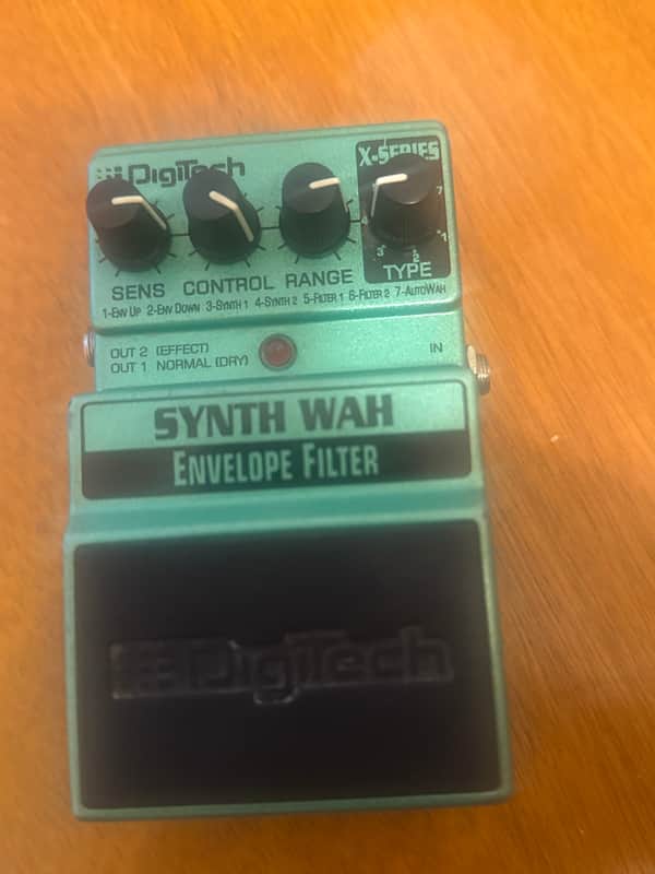 DigiTech X-Series Synth Wah Envelope Filter 2010s - Green image 1