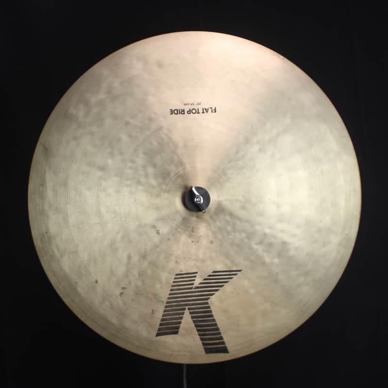 Vintage Zildjian 20" 1980's EAK Flat Top Ride - 2468g (video demo) image 1