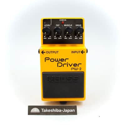 Boss PW-2 Power Driver Guitar Effect Pedal ZJ18646