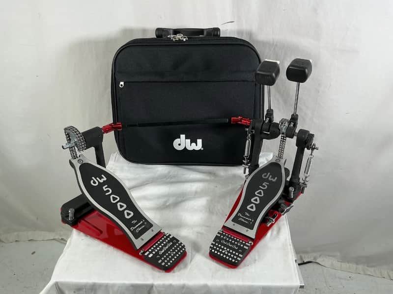 DW 5000 Series Accelerator Double Bass Kick Pedal - w/ Case image 1