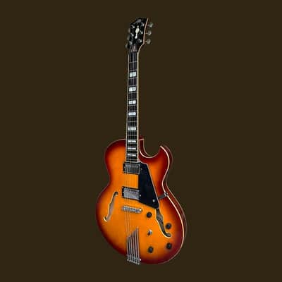 Aslin Dane Jazz Jr - Vintage Sunburst image 4