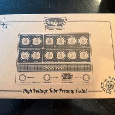 Tone King Imperial Preamp 2025 - Present - Cream / Black - Mint! image 6