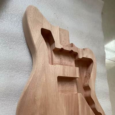 Mahogany Wood Guitar Jazzmaster Style Body image 3