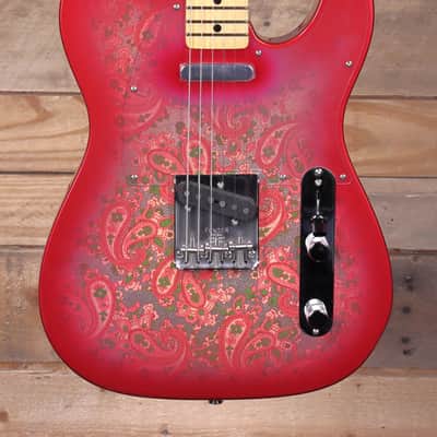Fender Vintage Custom '68 Telecaster NOS Electric Guitar Pink Paisley w/ Case image 1