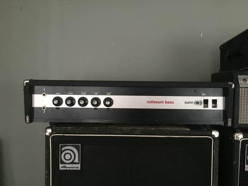 Sunn Coliseum Bass 320-Watt Bass Amp Head image 1