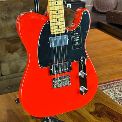 Fender Player II Telecaster HH Coral Red image 2