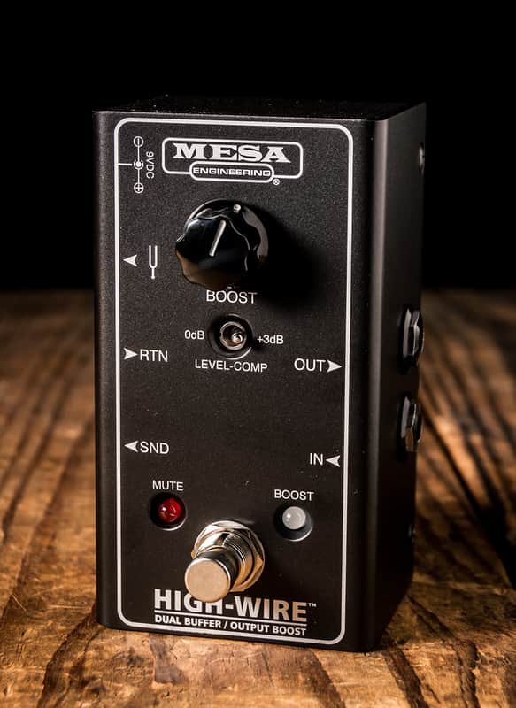 Mesa Boogie HIGH-WIRE Dual Buffer Pedal- Free Shipping image 1