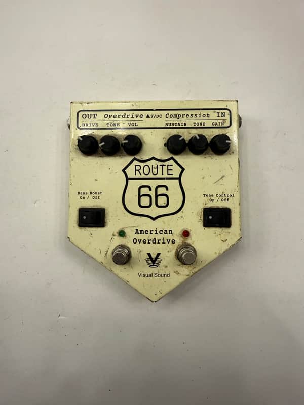 ギター Visual Sound Route 66 Visual Sound Route 66 Overdrive Compressor Pedal | Reverb Canada