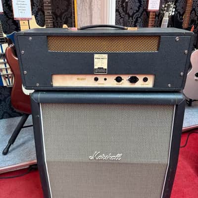 Marshall 1966  JTM 45 no reissue Echter Alter Marshallamp VINTAGE 1966 - schwarz image 15
