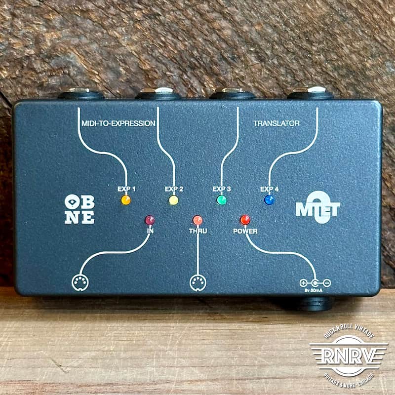 Old Blood Noise Endeavors MTET MIDI to Expression Translator 2023 - Present - Black image 1