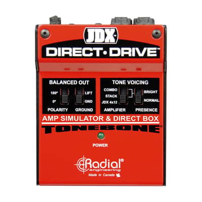 [USED] Radial JDX Direct-Drive Amp Simulator DI (See Description) image 5