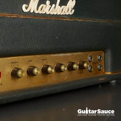 Marshall JMP 50 Small Box Metal Panel 1969 Vintage (COD AMP_00137) image 4