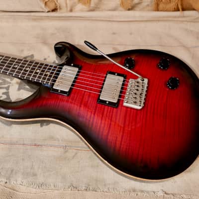 PRS Custom 22 Ten 10 Top 1998 - Scarlet Sunburst image 11
