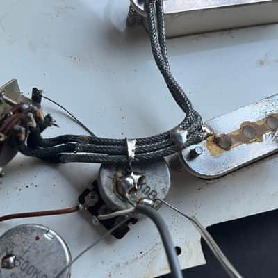 RARE 1974 Greco Maxon “Excel” 1962-1964 Strat REPLICA .... LOADED Pickguard + Electronics Mounted – Original Pre-Wired Assembly ... the BEST 60's Strat voiced pickup CLONES (Reverse Engineered) image 7