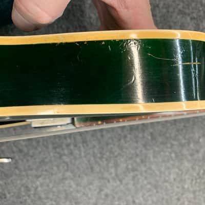 Yamaha SA-30 T Hollow Body with Tremolo 1967 - 1972 - Dark Green image 17