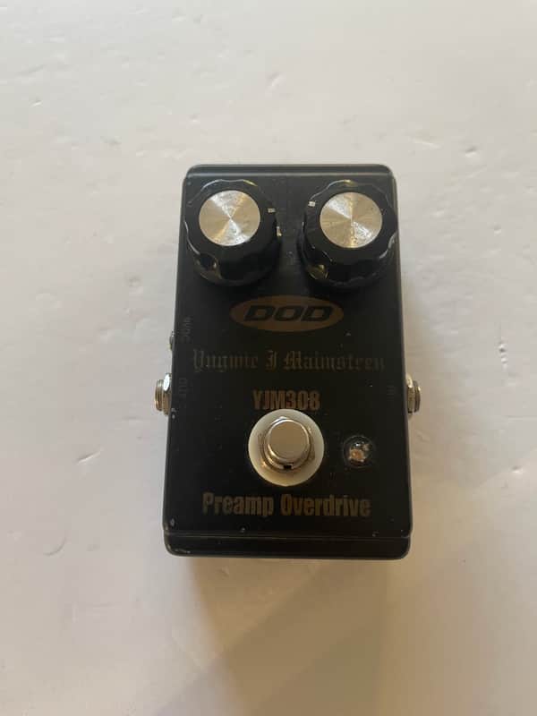 DOD YJM308 Yngwie J Malmsteen Preamp Overdrive Modified Guitar Effect Pedal image 1