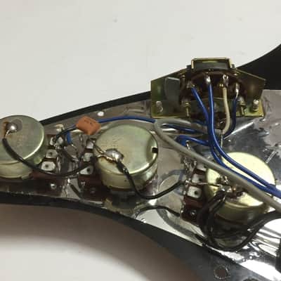 Vintage 1980s Tokai HSS Super Edition Stratocaster loaded pickguard made in Japan image 5