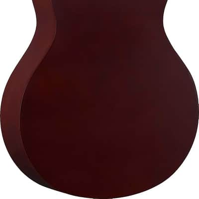 Yamaha APX600M Thinline Acoustic Guitar - Matte Smoky Black image 2