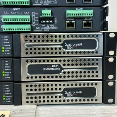 POWERSOFT 4804 DSP+D QUATTROCANALI 4800 WATT 2CH AMPLIFIER #6007 (THS) image 21