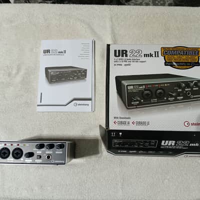 Steinberg UR22 Mk2 audio interface 2010's - Black image 1