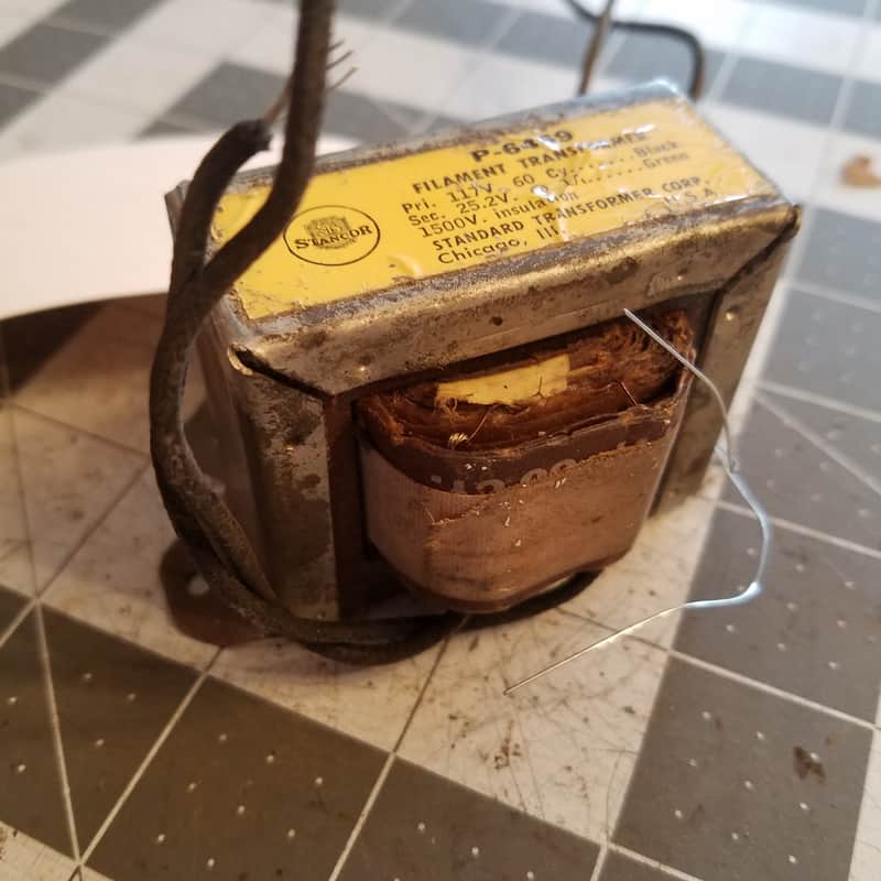 Stancor P-6469 Transformer 30 V  Vintage Power Filament Tested Tube Amp Project 1960s image 1