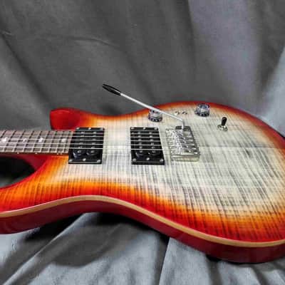 Paul Reed Smith PRS SE Custom 24-08 Charcoal Cherry Burst image 4
