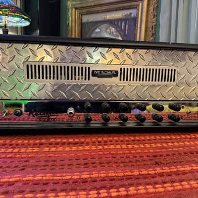 Mesa Boogie Dual Rectifier Revision F 1993 - Rev F, Chrome chassis, works as it should, no pedal image 17