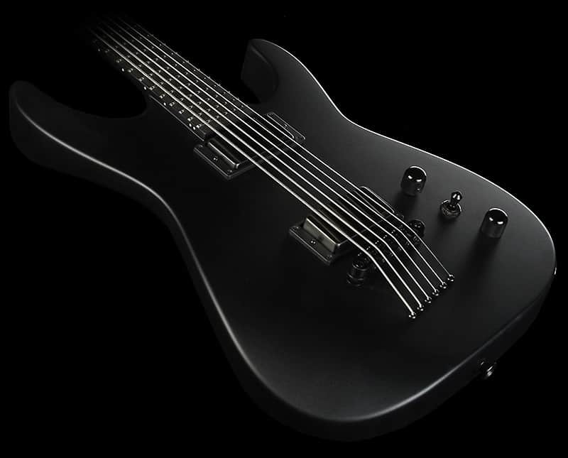 Jackson Custom Shop Doom Soloist 30" Scale Electric Guitar 2014 Matte Black image 1
