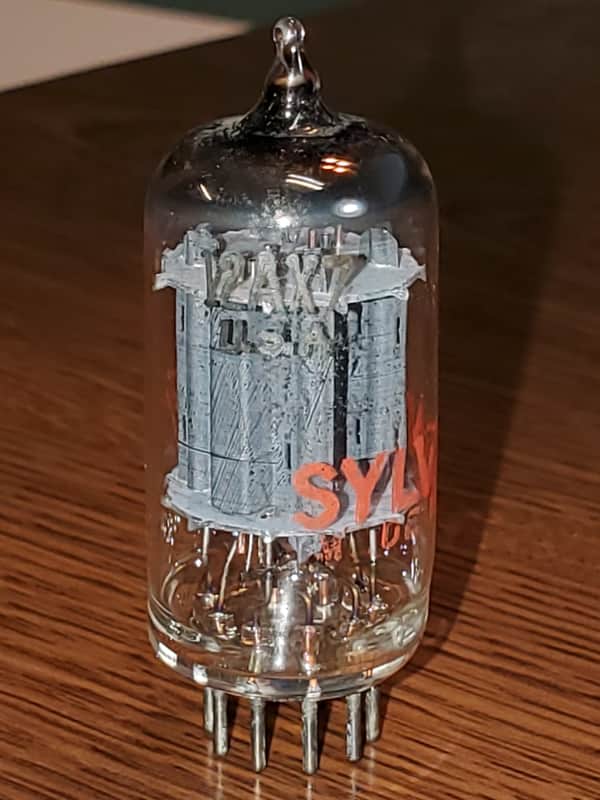 12AX7 Sylvania  MaxiPreamp2/TV7 Tested ( 1 )Tube Lot image 1