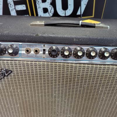 Used Fender Super Reverb 2-Channel 40-Watt 4x10" Guitar Combo 1970 - 1977 - Silverface image 3