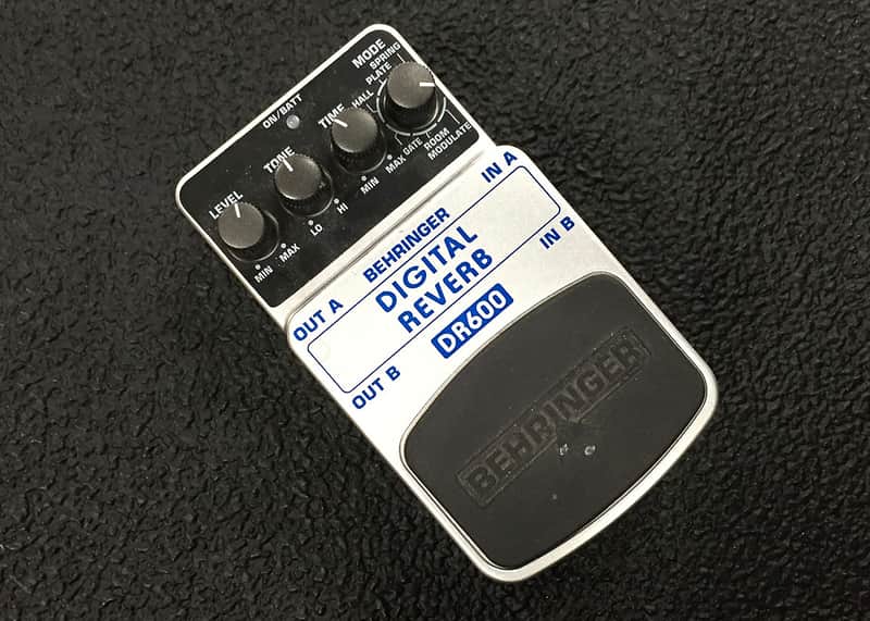 Behringer DR600 Digital Reverb Pedal image 1