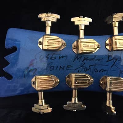 Mosrite Owned By Elaine Garton 1985's Blue One Of kind! Made By Semie Moseley Himself! image 16