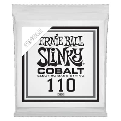 Ernie Ball .110 Cobalt Wound Electric Bass String Single image 1