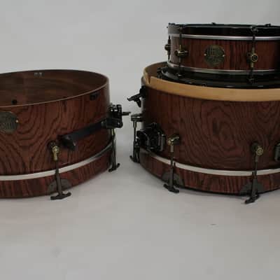 HHG Drums  Self Contained Nesting Kit 2021 Red Ebony Satin image 7