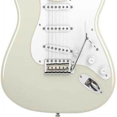 Fender Eric Clapton Artist Series Stratocaster with Vintage Noiseless Pickups 2001 - Present - Olympic White image 1