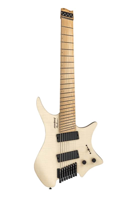 Strandberg Guitars Boden Standard NX 8 Maple Flame Natural (IN STOCK) image 1
