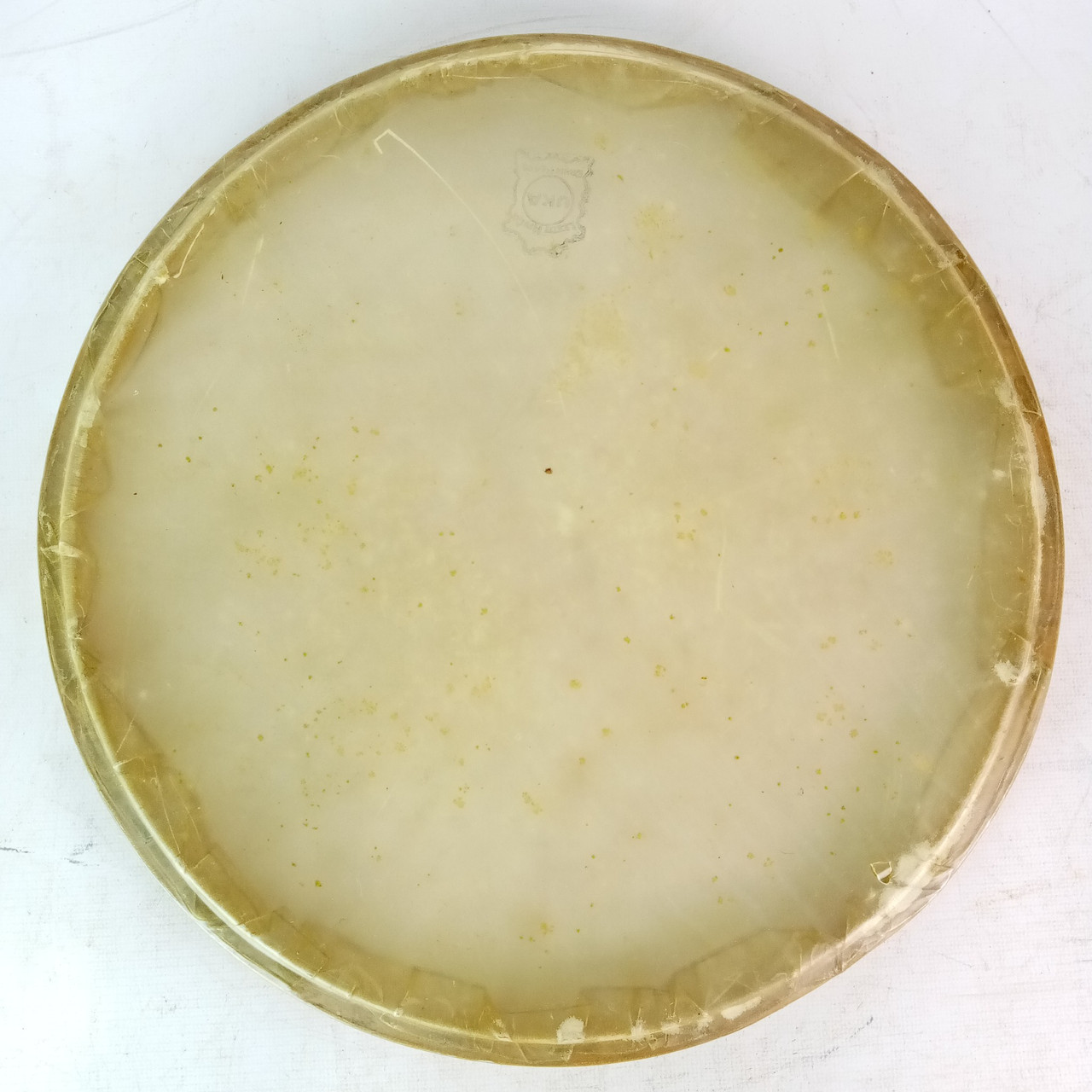 Leedy Standard Uka Transparent Snare Resonant 12"Calf Skin Slunk Drum Head 30s* — main photograph