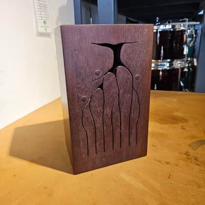 Purpleheart & Padauk Wood Tongue Drum D Major image 2