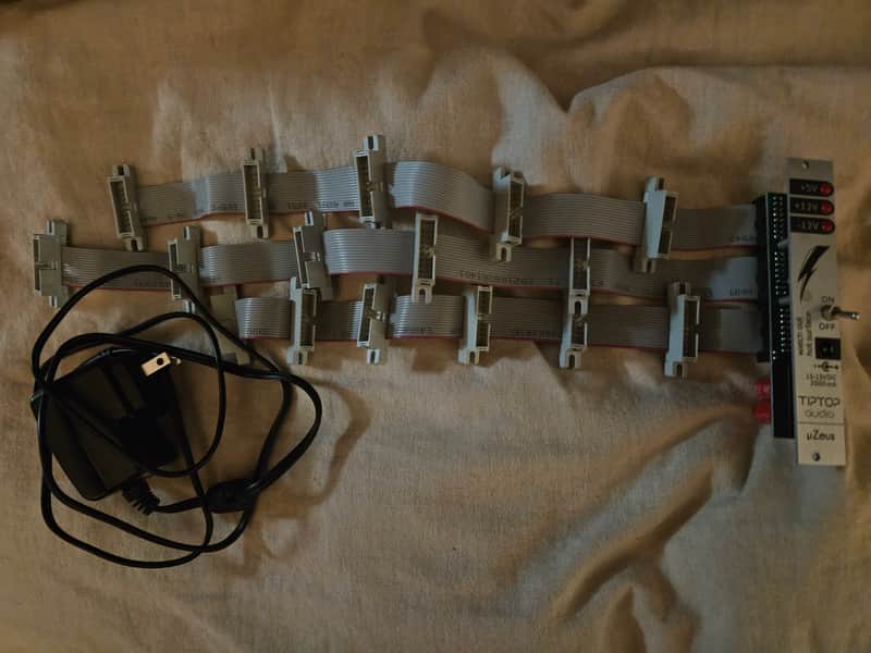 Tiptop Audio uZeus with Flying Bus Boards & PSU 2010s - Silver image 1