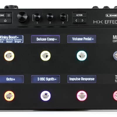 Line 6 HX Effects Guitar Multi-effects Floor Processor (5-pack) Bundle image 1
