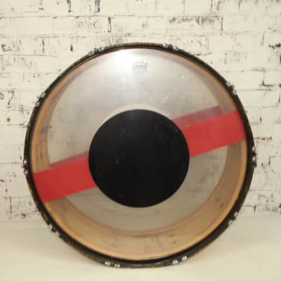 Vintage 1959 Ludwig ‘Scotch’ 26×8 Marching Bass Drum in Gold Sparkle image 2