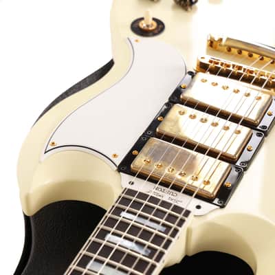 Gibson Custom Shop 1961 SG Custom Stopbar VOS Classic White 2021 image 10