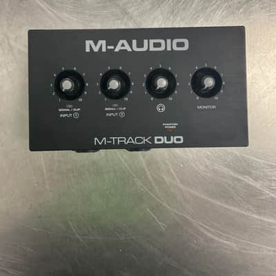M-Audio M-Track Solo USB Audio Interface 2020 - Present - Black image 1