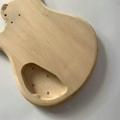 4 String Unfinished PJ Bass Body Blank DIY Project image 8