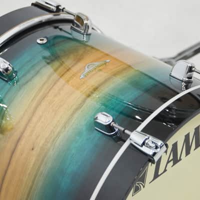 Tama Starclassic Maple 3pc Drum Kit - "Emerald Pacific Walnut Burst" image 5