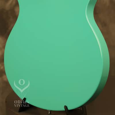 2013 Rickenbacker 330/12S 12-string Sea Green w/Rose Morris sound hole image 20