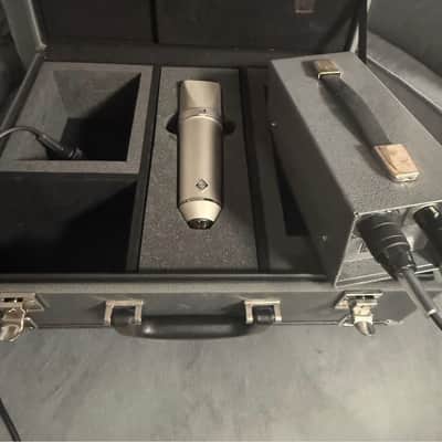 Neumann U 67 Set Large Diaphragm Multipattern Tube Condenser Microphone Reissue 2018 - Present - Nickel image 3
