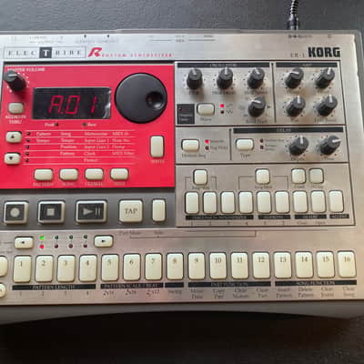 Korg Electribe-R ER-1 Rhythm Synthesizer 2000s - Silver image 2