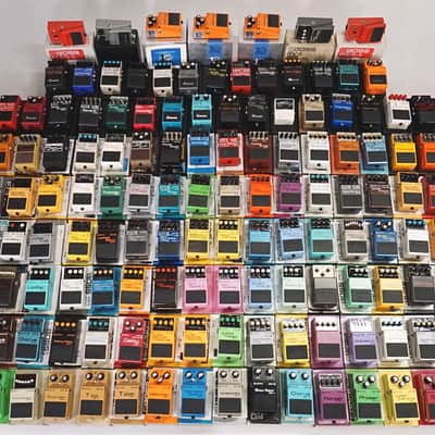 Complete Boss Compact Pedal Collection w/Original Boxes | +Extras image 1