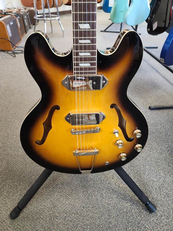 Used 2010 Epiphone Casino Reissue (2005 - 2022) - Sunburst with Epiphone Case image 1